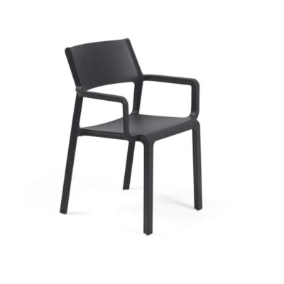 Sedia Trill Armchair antracite Nardi