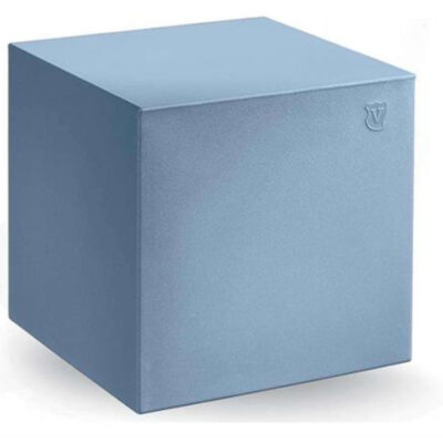 pouf cubo Cosmos sky blue