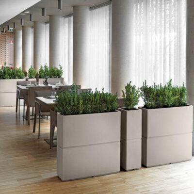 fioriera alta Patio 80 taupe