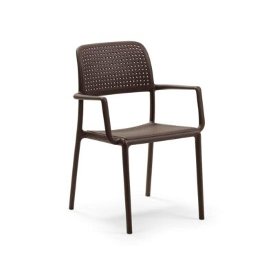 Sedia Bora Armchair caffè Nardi