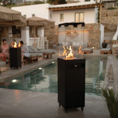 Riscaldatore gas Faro nero Planika