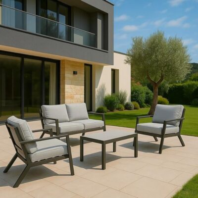 Set salotto Harley coffee Bizzotto