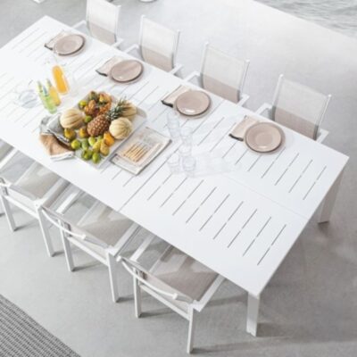 tavolo allungabile Konnor 200 300 bianco Bizzotto