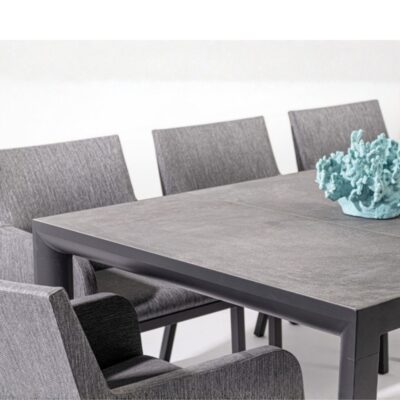 tavolo Mason 220x100 con piano in ceramica Bizzotto